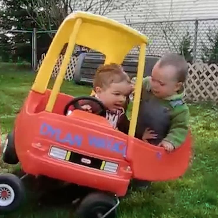 Children always want another child’s toy